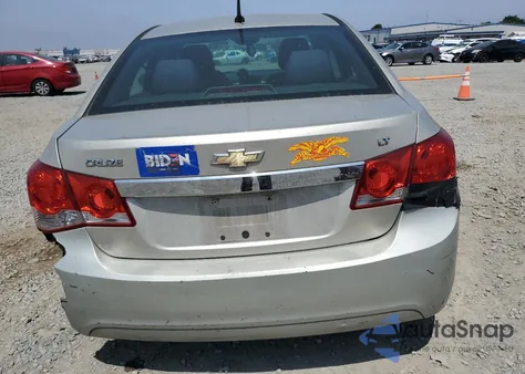 2013 Chevrolet Cruze Lt из США, поврежденный, VIN 1G1PC5SB6D7204115